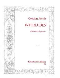 Interludes : for oboe and piano - Gordon Jacob