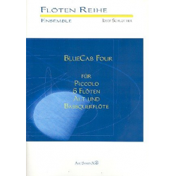 BlueCab Nr.4 (+CD) : für 9 Flöten - Josef Schlotter