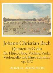 Quintett G-Dur - für Violine, - Johann Christian Bach