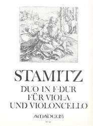 Duo F-Dur - für Viola und Violoncello - Carl Stamitz