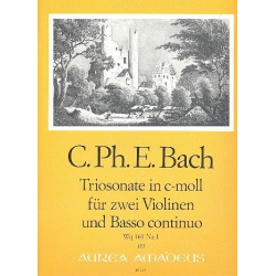 Triosonate c-Moll WQ161 Nr.1 - - Carl Philipp Emanuel Bach