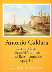 3 Sonaten op.2,1-3 - - Antonio Caldara