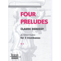 4 Preludes : for 5 trombones - Claude Achille Debussy