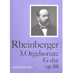 Sonate G-Dur Nr.3 op.88 - - Josef Gabriel Rheinberger