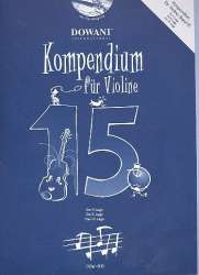 Kompendium für Violine Band 15 (+2 CD's) :