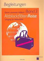 AltblockflötenReise Band 3, Begleitungen - Daniel Hellbach