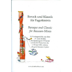 Barock und Klassik für Fagottminis