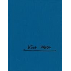 Kurt Weill Edition Serie 1 Band 5 : - Kurt Weill