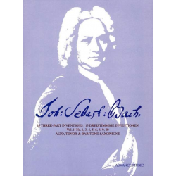 15 dreistimmige Inventionen vol.1 - Johann Sebastian Bach