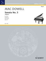 MacDowell, Edward : Sonata No. 3 op. 57 - Edward Alexander MacDowell