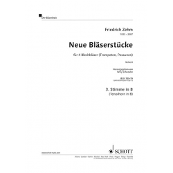 Neue Bläserstücke - Friedrich Zehm / Arr. Willy Schneider