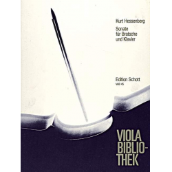 Sonate op. 94 : für Viola und Klavier - Kurt Hessenberg