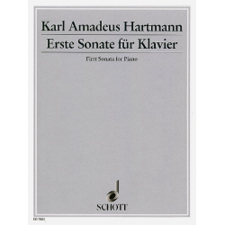 Sonate Nr.1 : für Klavier (1932) - Karl Amadeus Hartmann