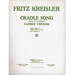 CRADLE SONG IN D : - Fritz Kreisler