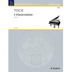Drei Klavierstücke op. 32 - Ernst Toch