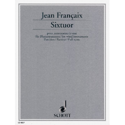 Sixtuor : pour instruments a vent - Jean Francaix