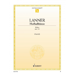 Hofballtänze op.161 : für Klavier - Joseph Lanner