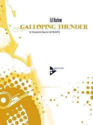 Galopping Thunder - für 4 Saxophone - Ed Harlow