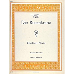 Der Rosenkranz : Violine und Piano - Ethelbert Nevin