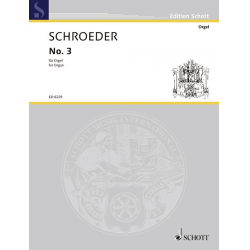 SONATE NR.3 : FUER ORGEL - Hermann Schroeder