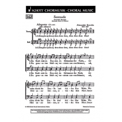 Serenade : für gem Chor - Alexander Porfiryevich Borodin