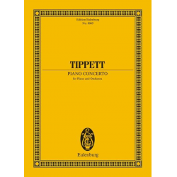 Konzert : für Klavier und Orchester - Michael Tippett