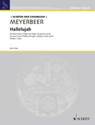 Hallelujah : für Männerchor und Orgel - Giacomo Meyerbeer