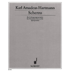 Scherzo : für Schlagzeugensemble - Karl Amadeus Hartmann / Arr. Wilfried Hiller