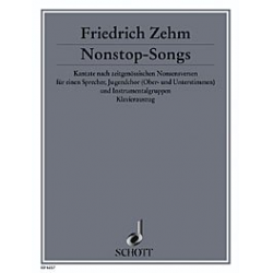 NONSTOP-SONGS : KANTATE FUER SPRE- - Friedrich Zehm