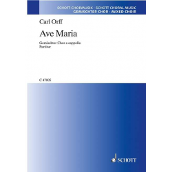 Ave Maria - Carl Orff