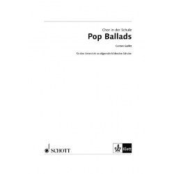 Chor in der Schule (+CD) : Pop Ballads - Carsten Gerlitz