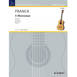 4 MORCEAUX : POUR GUITARE - César Franck