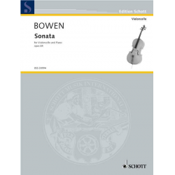 Bowen, York : Sonata op. 64 - Edwin York Bowen