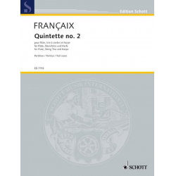 QUINTETT NR.2 : FUER FLOETE, -Jean Francaix