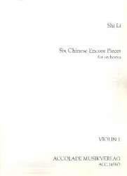 6 Chinese Encore Pieces Für Orchester - Shi Li