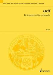 DE TEMPORUM FINE COMOEDIA - Carl Orff