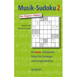 Musik-Sudoku Band 2 : - David Puertas