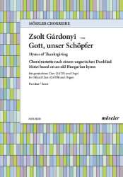 Gott unser Schöpfer - Choralmotette -Zsolt Gardonyi