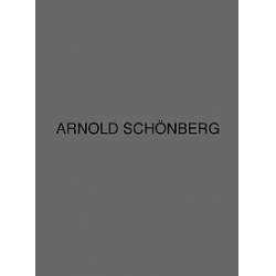 Sämtliche Werke Abteilung 3 - Arnold Schönberg