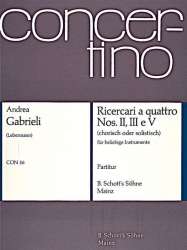 RICERCARI A QUATTRO II E III : FUER - Andrea Gabrieli