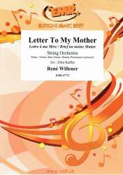 Letter To My Mother - René Willener / Arr. Jirka Kadlec