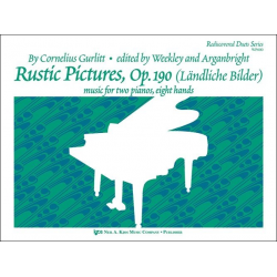 Rustic Pictures, Op. 190 (Gurlitt) / Ländliche Bilder -Cornelius Gurlitt / Arr.Dallas Weekley