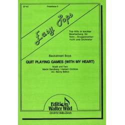 Quit playing games (With my heart) - Martin Sandberg