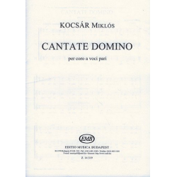 Kocsár Miklós Cantate Domino per coro a voci pari