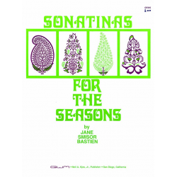 Sonatinas For The Seasons - Jane Smisor Bastien
