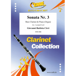 Sonata No. 3 - Giovanni Battista Cirri / Arr. Leonard Cecil
