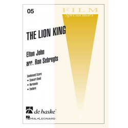Can you feel the love tonight (The Lion King) - Elton John / Arr. Ron Sebregts