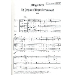 Sternkopf, P. Johann Baptist : Magnificat in C-Dur - P. Johann Baptist Sternkopf