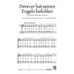 Denn er hat seinen Engeln befohlen - Felix Mendelssohn-Bartholdy
