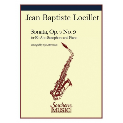Sonata Op 4 No 9 - Jean-Baptiste Loeillet / Arr. Lyle Merriman